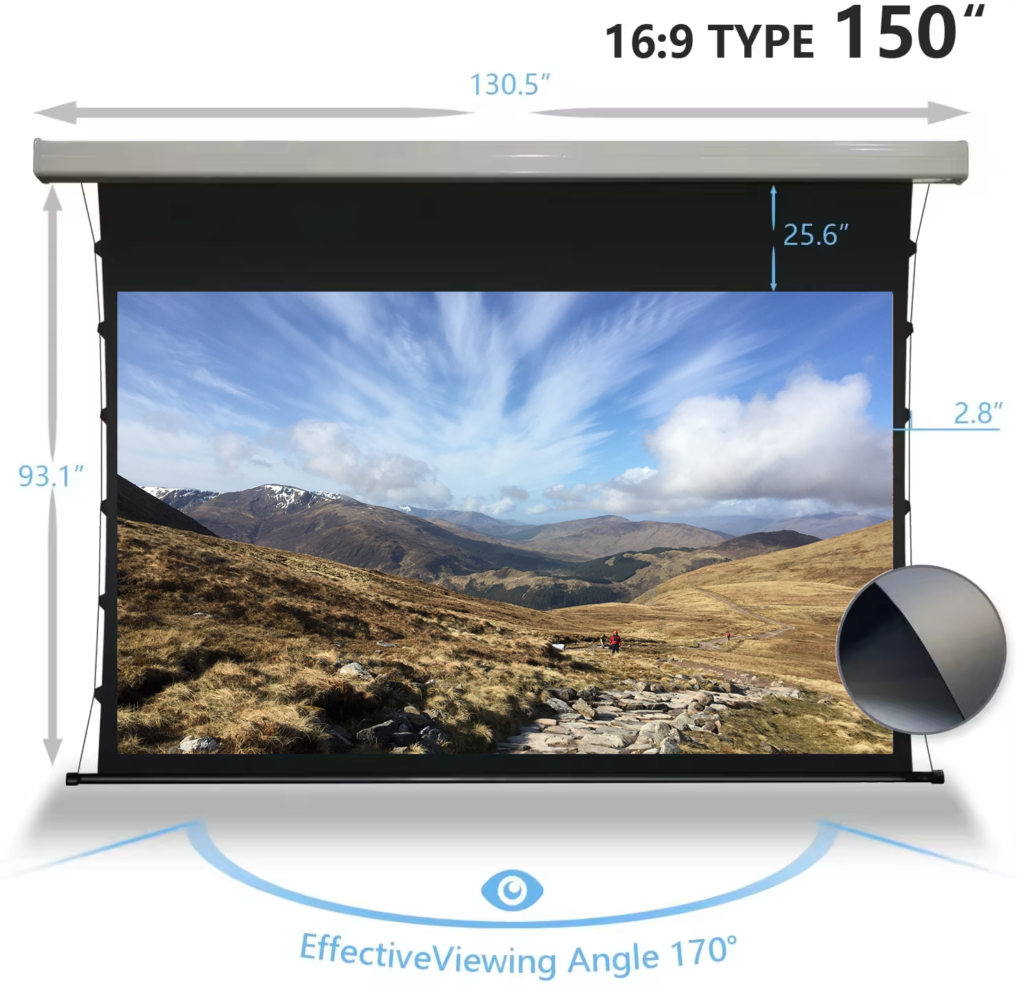 STARVIEW SCREEN BLACK CRYSTAL ELECTRIC SERIES