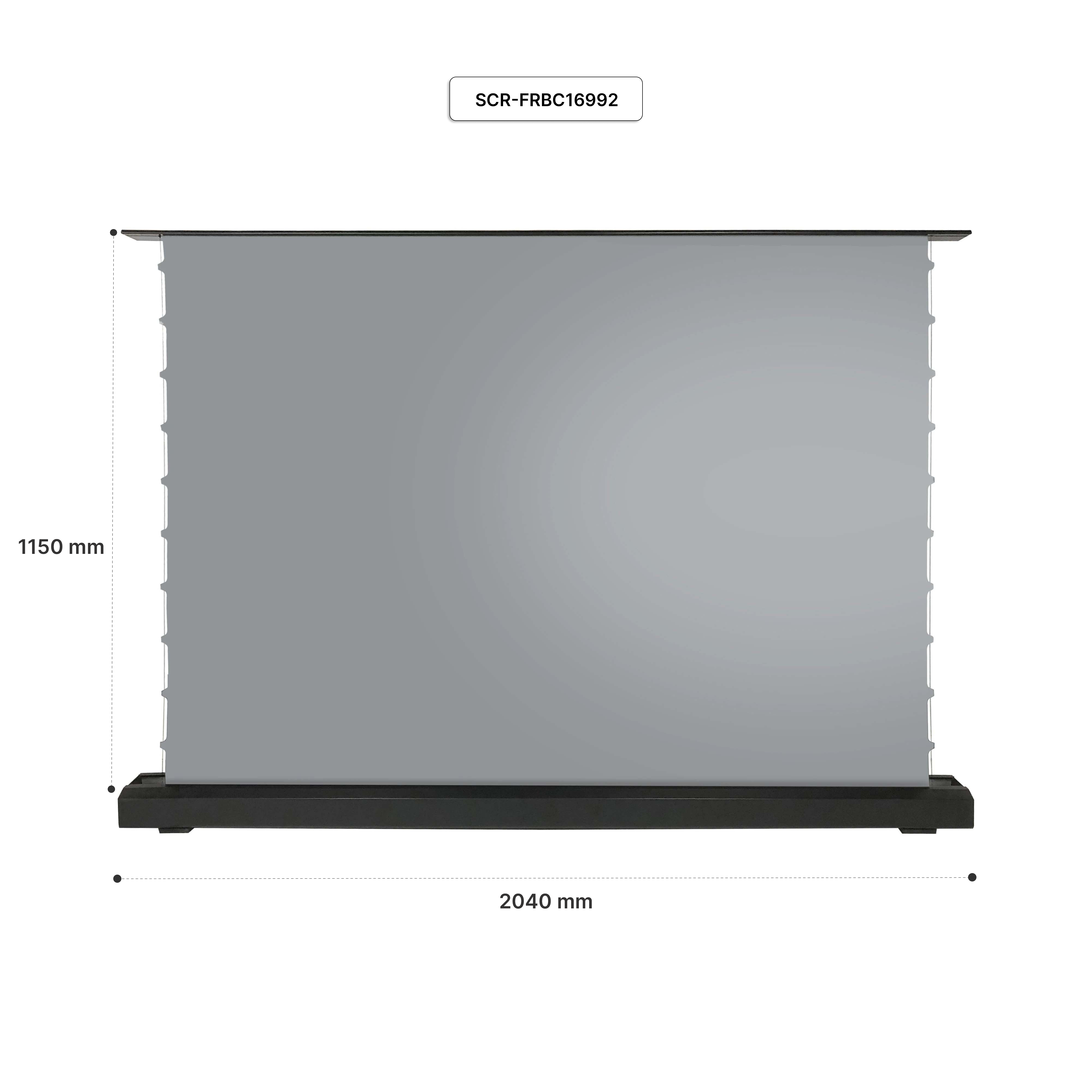 STARVIEW FLOOR RISING SCREEN BLACK CRYSTAL SERIES