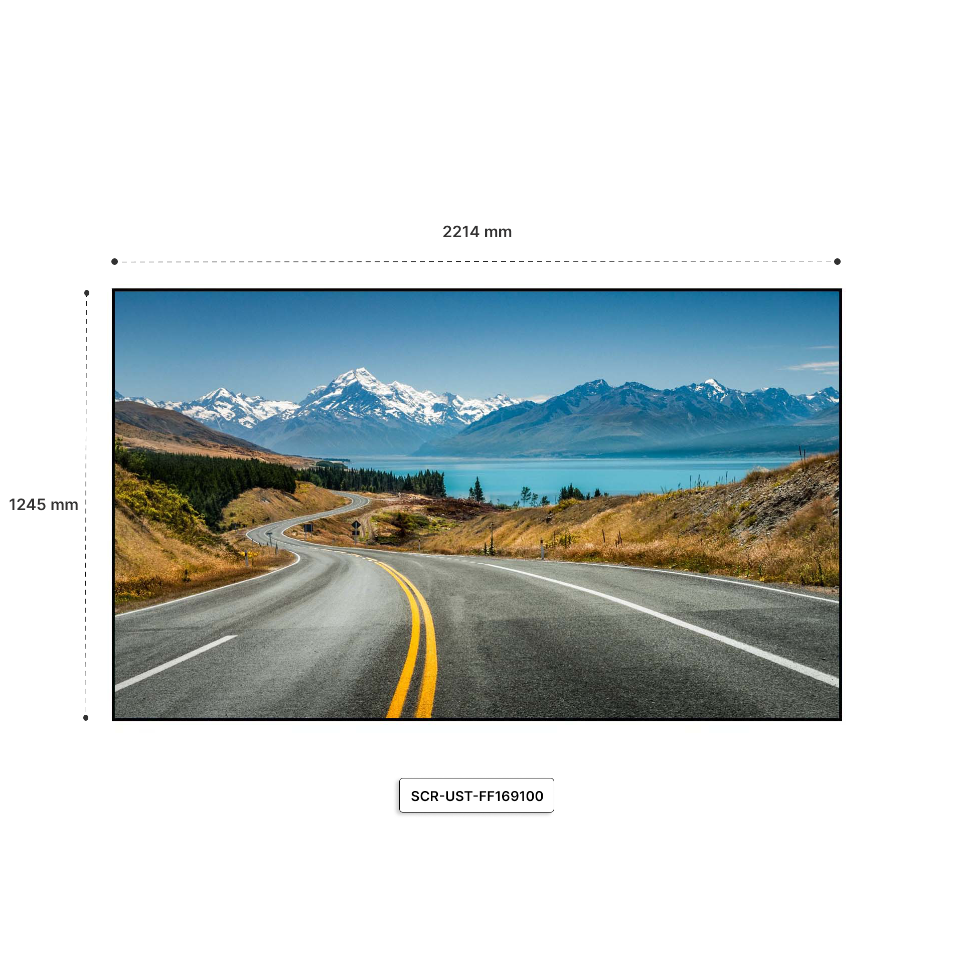 STARVIEW UST FIX FRAME SCREEN PET CRYSTAL SERIES