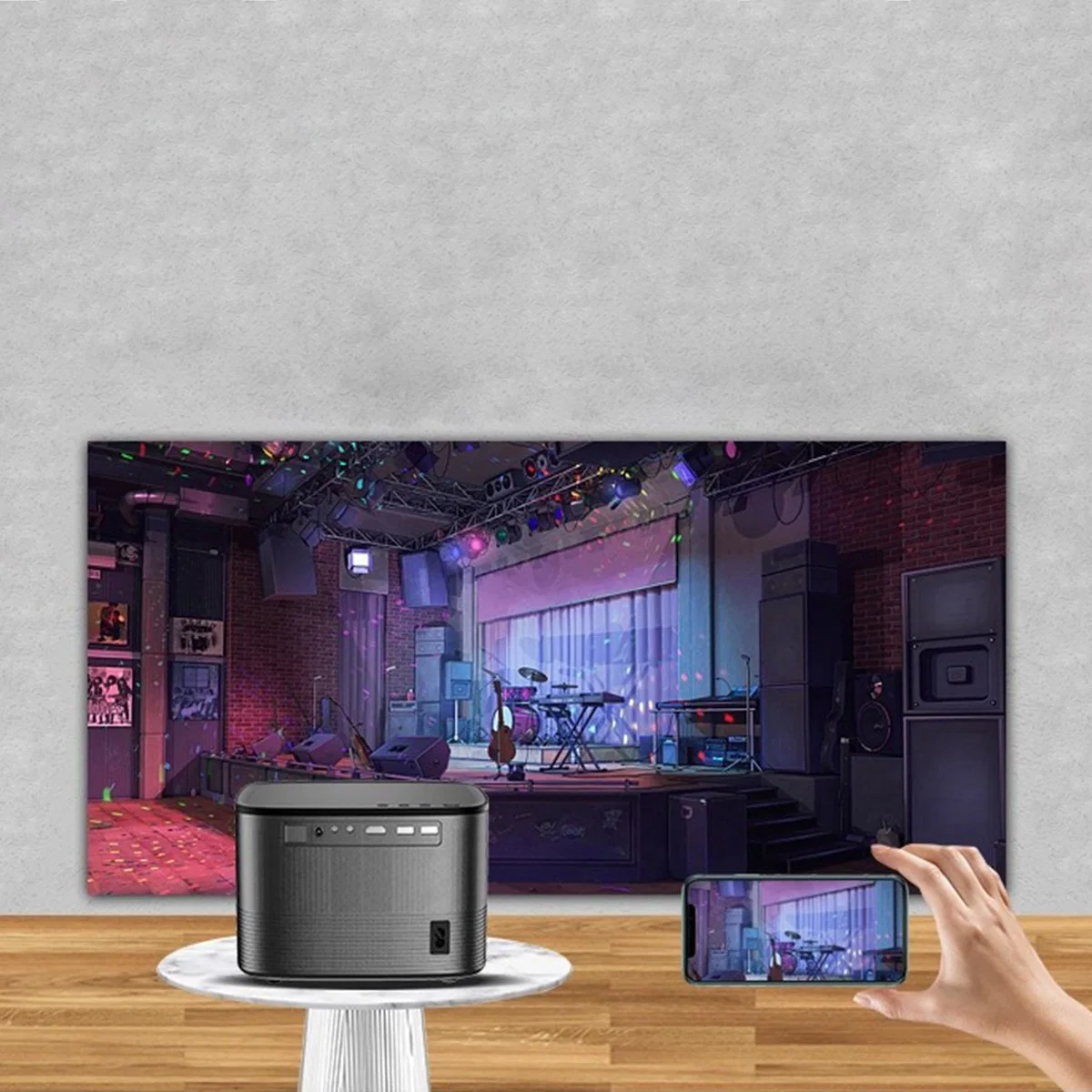 STARVIEW LED SMART PROJECTOR SVP-F1X-HD350