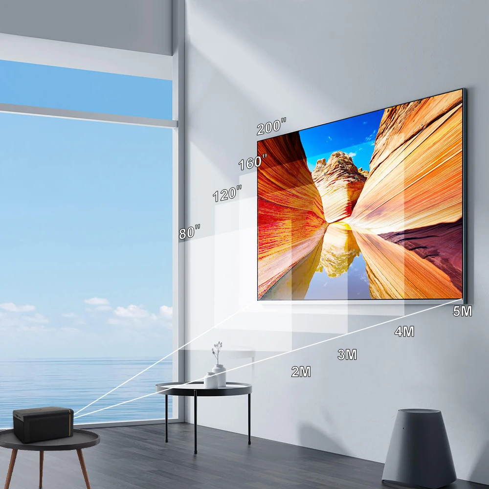 STARVIEW HOME CINEMA PROJECTOR SVP-M4KPRO-HD2000