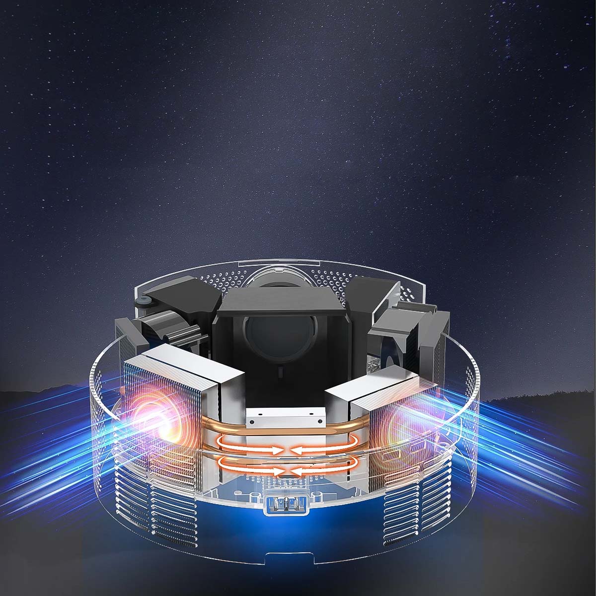 STARVIEW LED SMART PROJECTOR SVP-T6X-HD650