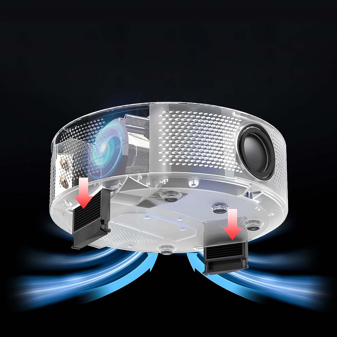 STARVIEW LED SMART PROJECTOR SVP-T6X-HD650
