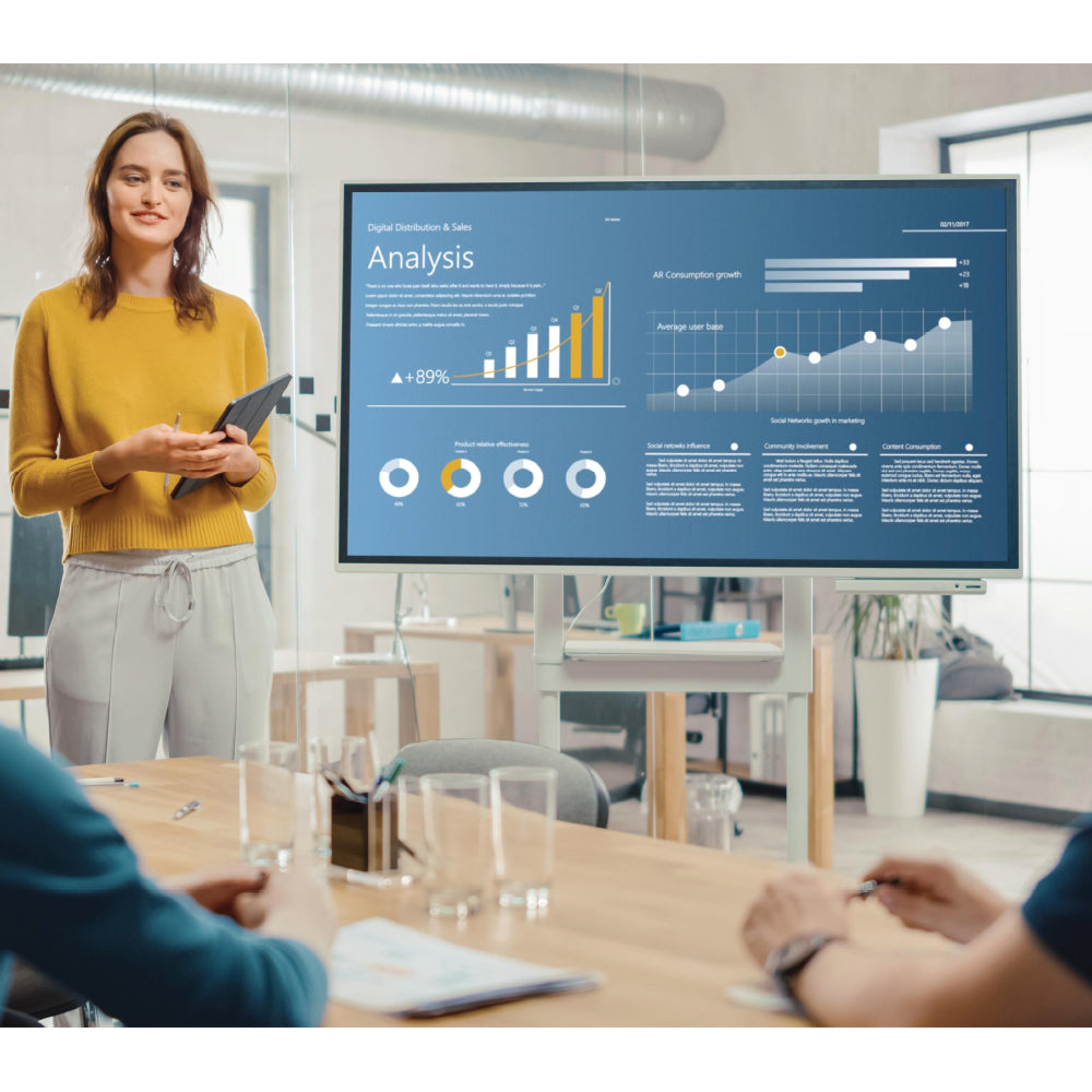 STARVIEW 86" 350 NITS UHD TOUCH SCREEN STVS-P86EE-C (BUILT IN CAMERA & MIC)