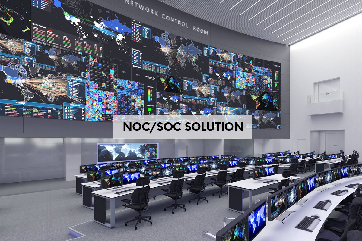 VIDEO WALL SOLUTIONS FOR NOC AND SOC: EXPERIENCE THE TRUE POWER OF REAL-TIME MONITORING AND CONTROL