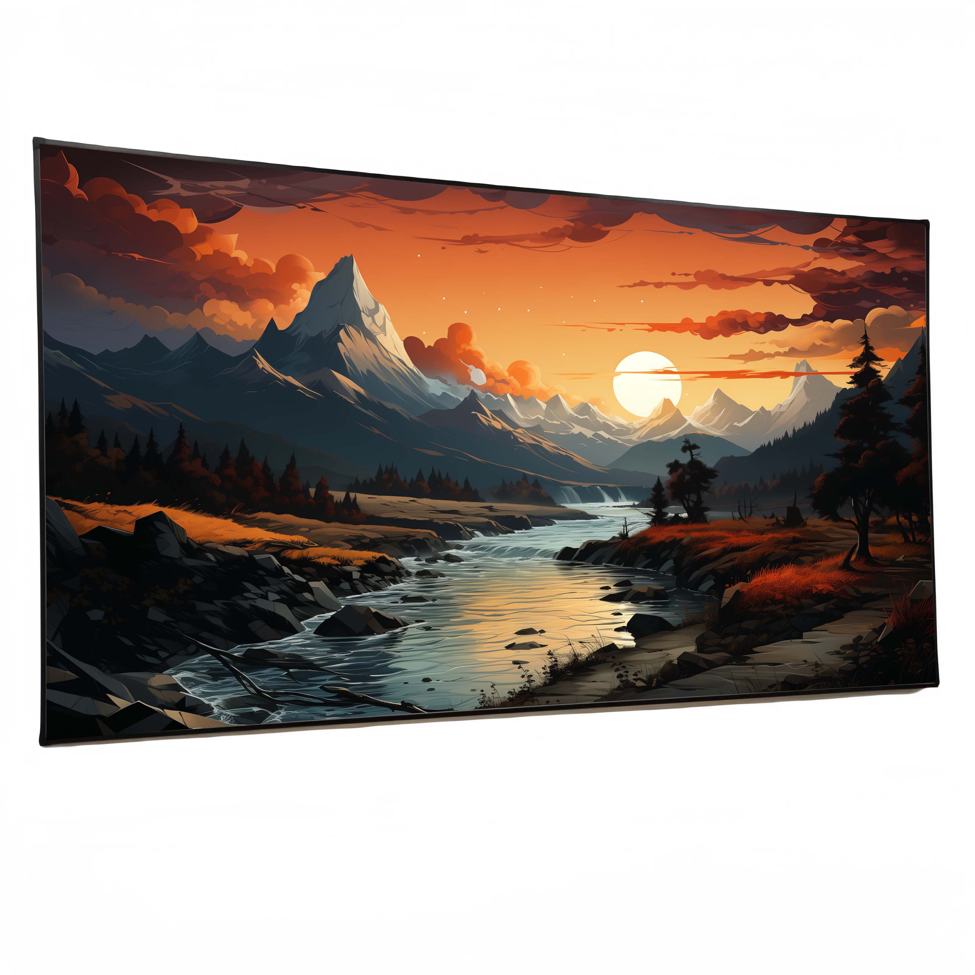 MÀN CHIẾU STARVIEW UST FIX FRAME SCREEN PET CRYSTAL SERIES