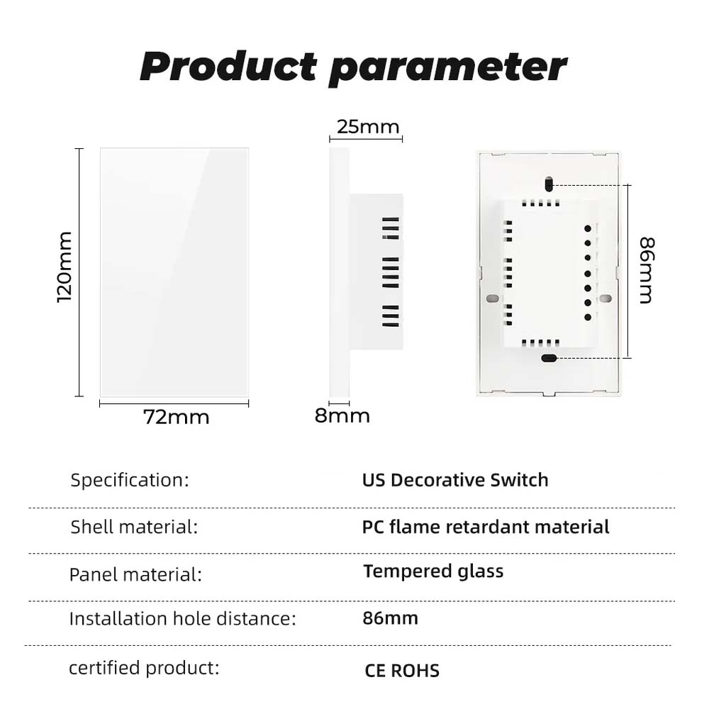 STARVIEW DIMMER SWITCH SSL-TM00-US-W