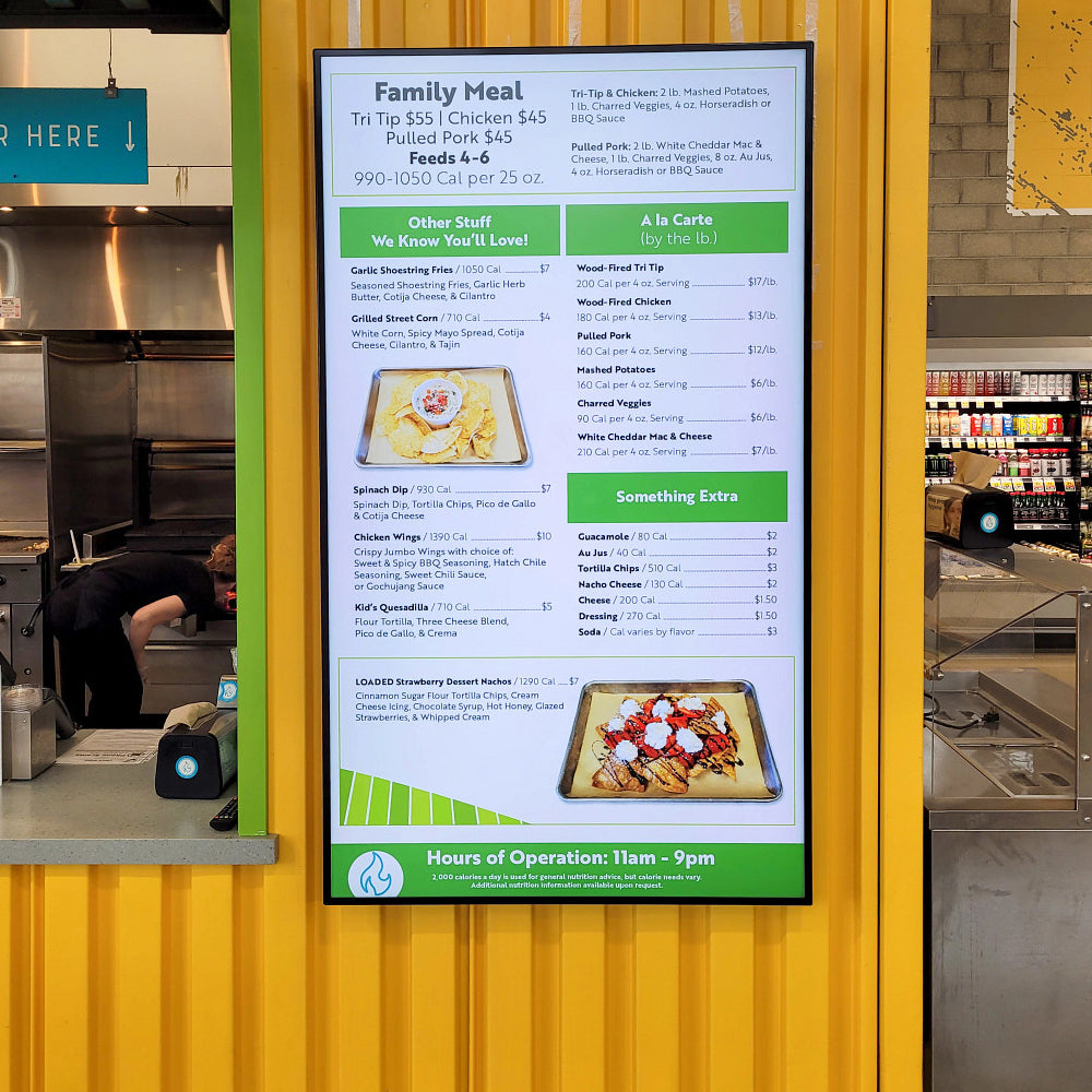 Bảng Menu LCD